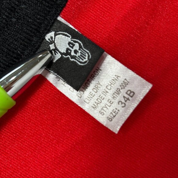 Morbid Threads Y2K Red & Black Corset Sz 34B - Picture 10 of 13